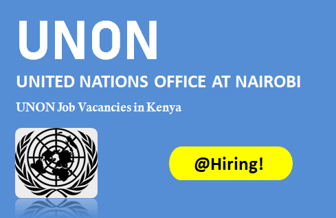United Nations Office at Nairobi Job Vacancies 2025