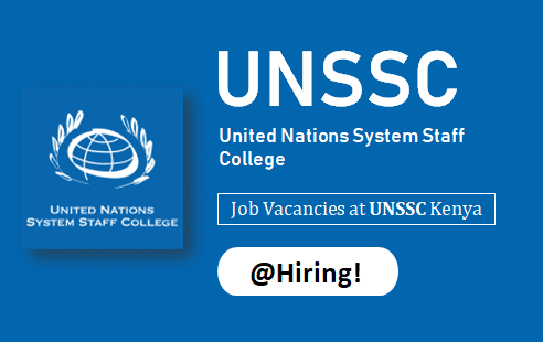 UNSSC Kenya Job Vacancies