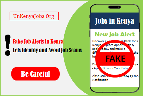 Fake Jobs Alert in Kenya