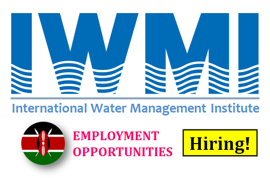 International Water Management Institute Jobs in Kenya