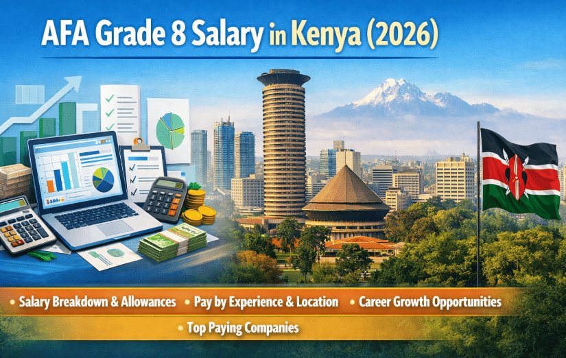 AFA Grade 8 Job Salary in Kenya (2026)